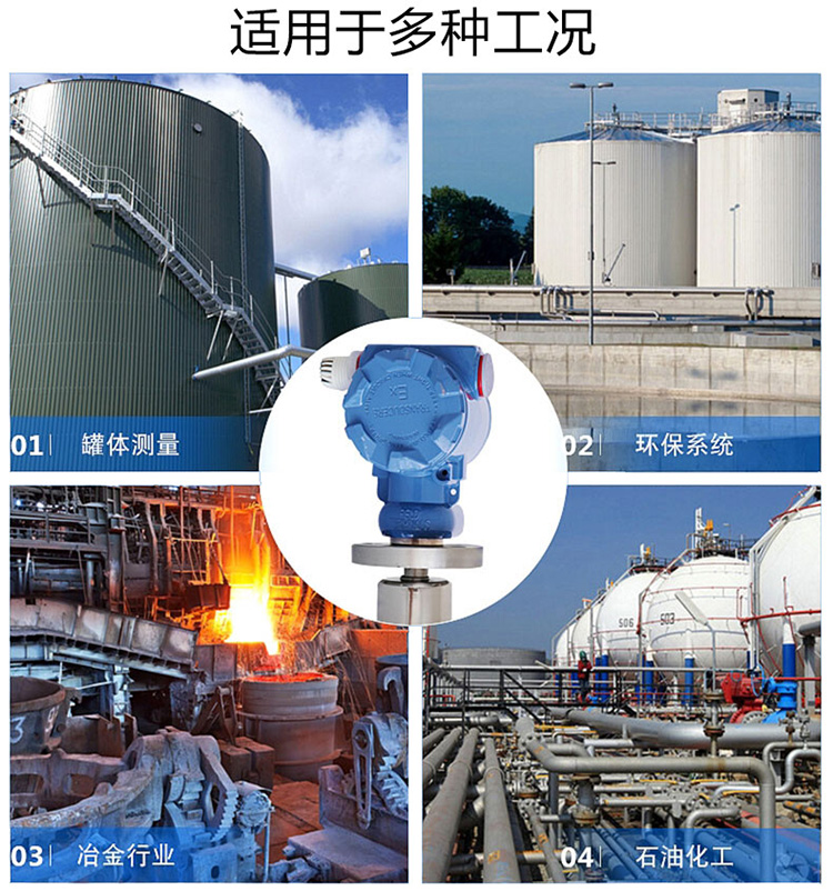 防爆浮球液位計應用范圍圖