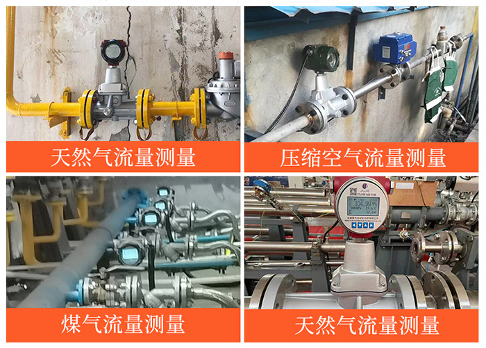 氣體旋進旋渦流量計現場使用圖